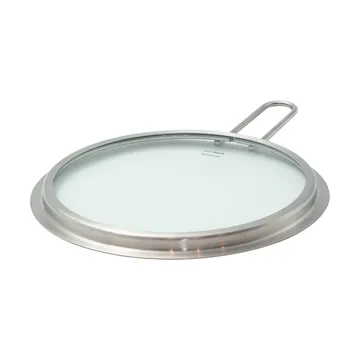 Eva Trio glass lid recycled stainless steel - Ø20 cm - Eva Solo