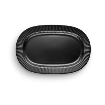 Eva Trio Legio Nova serving saucer  oval - Black - Eva Solo