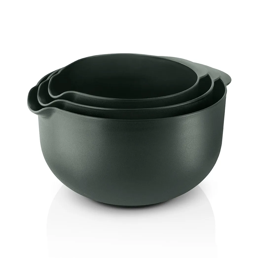 Eva Trio mixing bowl, Emerald green, 3 pieces Eva Solo