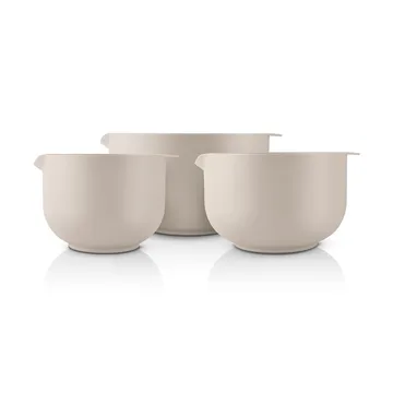 Eva Trio mixing bowl - Sand, 3 pieces - Eva Solo