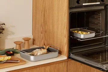 Eva Trio Professional long pan with griddle iron - 22x30 cm - Eva Solo