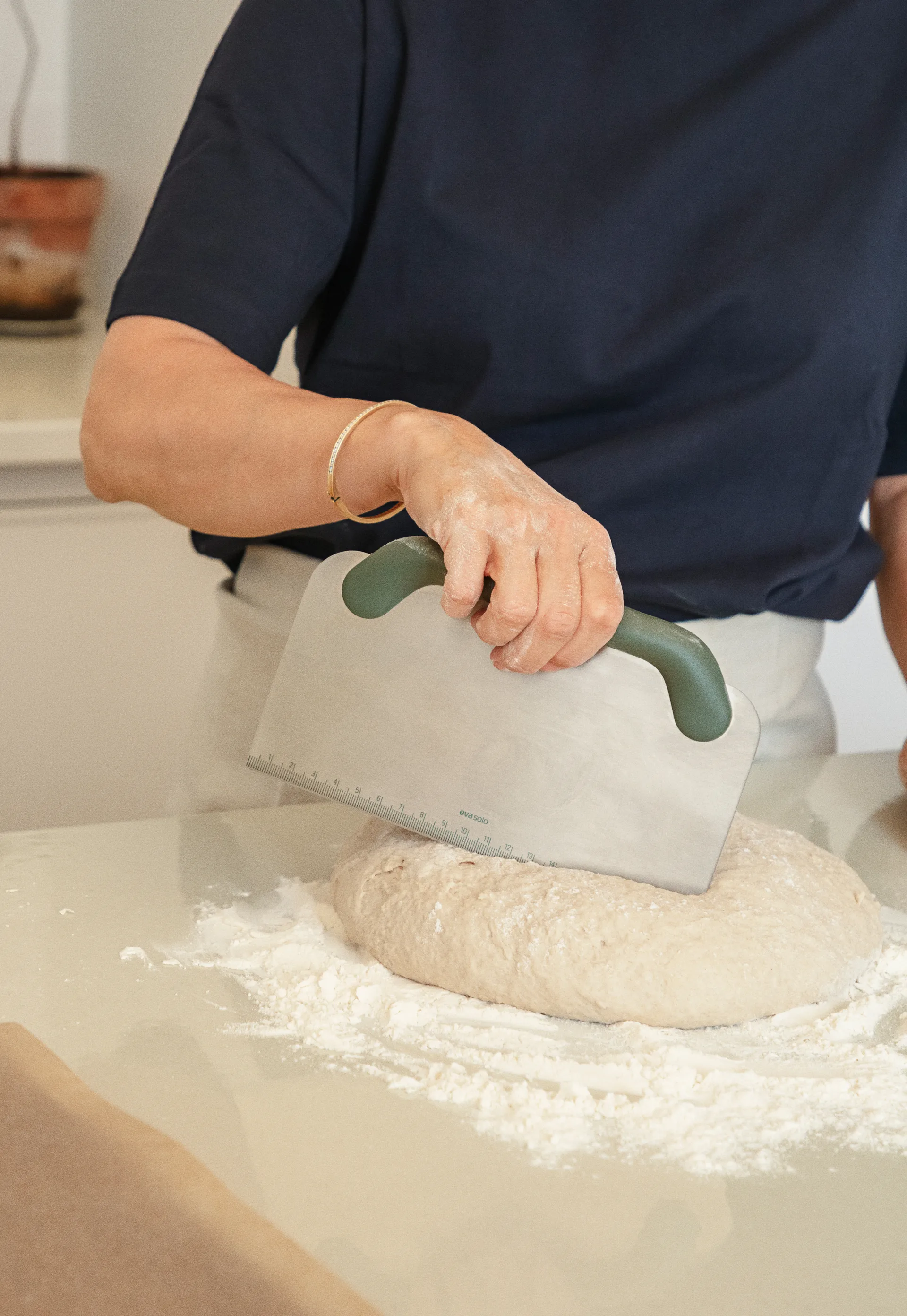Green tools dough cutter, Green Eva Solo