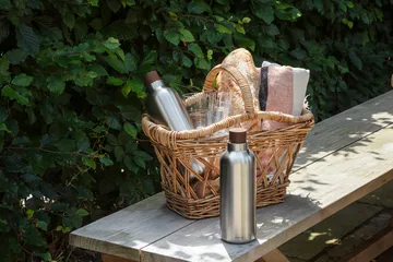 Liquid lounge thermos bottle - Brushed steel, 1 L - Eva Solo