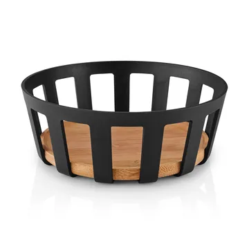 Nordic kitchen bread box - Black, large, Ø24.5 cm - Eva Solo