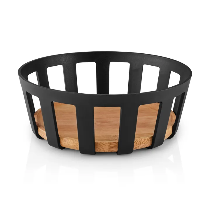 Nordic kitchen bread box - Black, large, Ø24.5 cm - Eva Solo