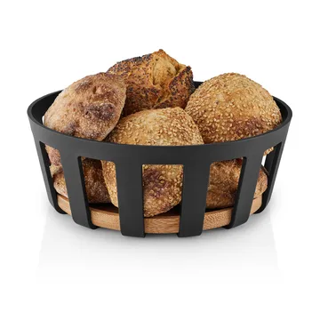 Nordic kitchen bread box - Black, large, Ø24.5 cm - Eva Solo