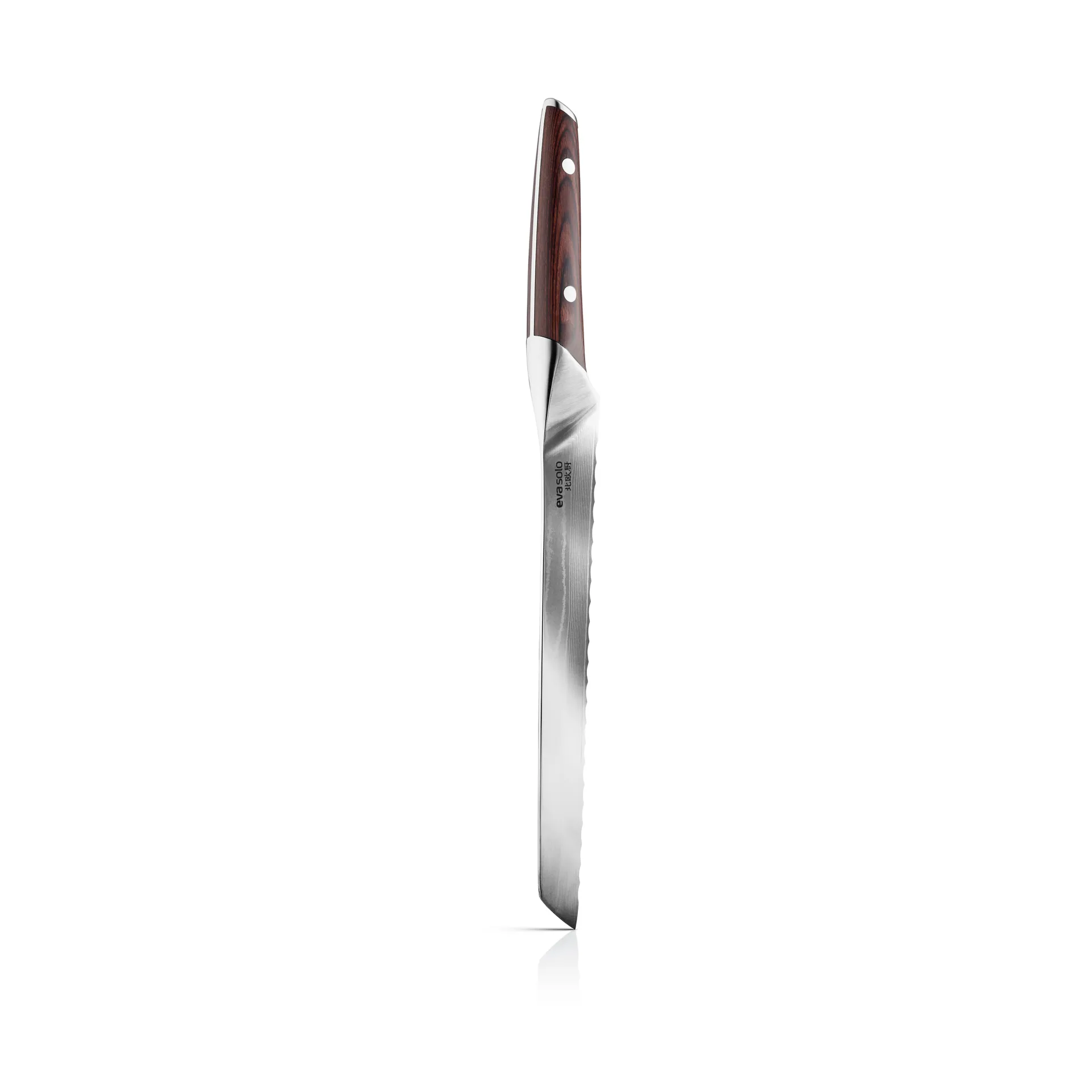 Nordic Kitchen bread knife 24 cm, Damascus steel Eva Solo