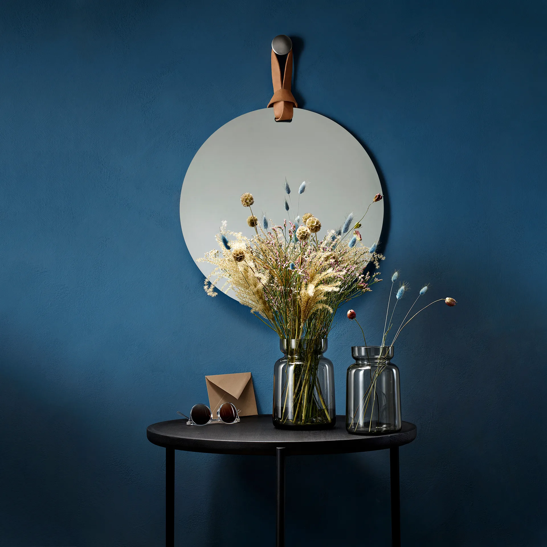 Silhouette glass-vase smokey grey, 18.5 cm Eva Solo
