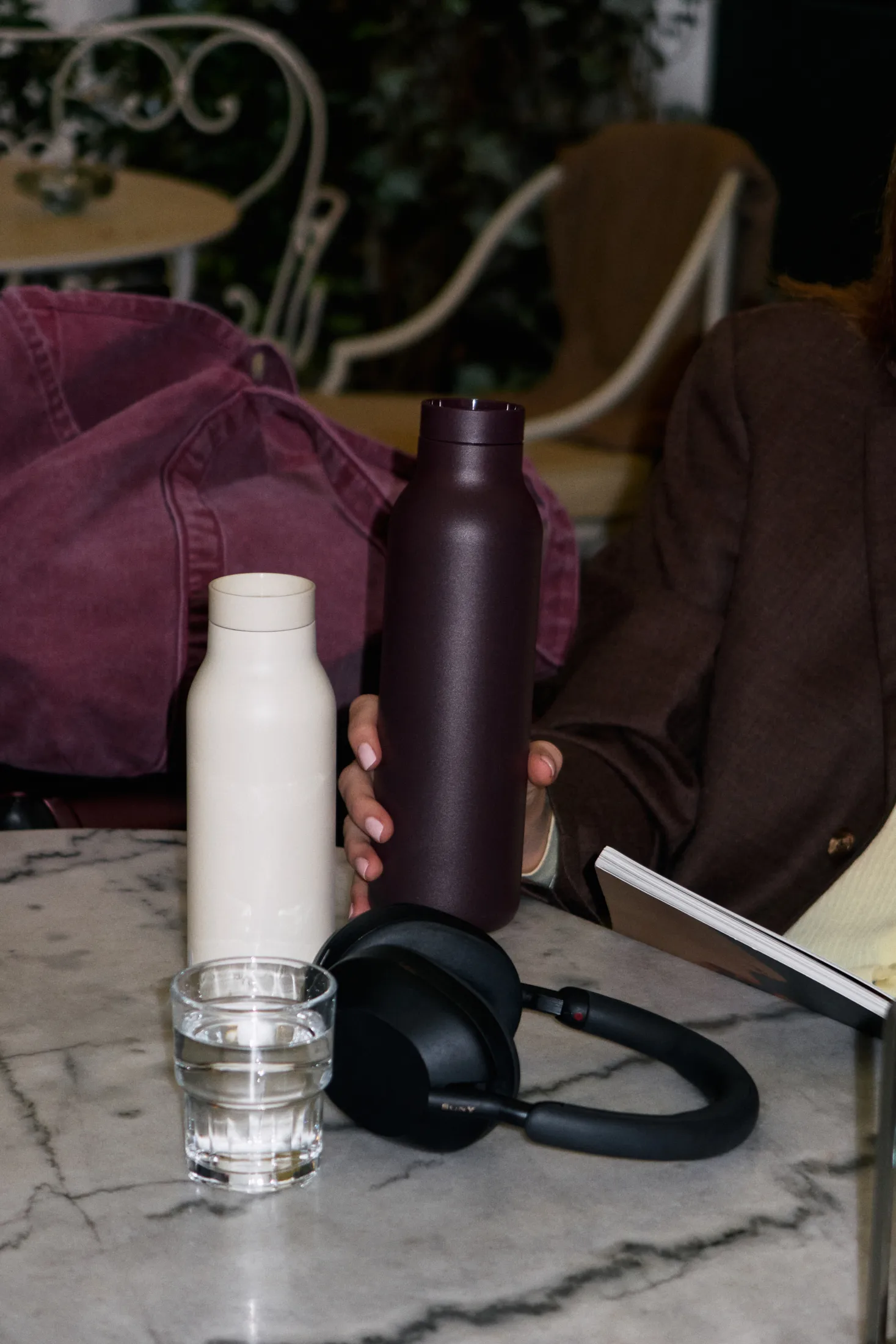 Urban thermos bottle 0.7 L, Fig purple Eva Solo