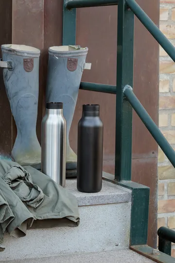 Urban thermos bottle 0.7 L - Steel-black - Eva Solo