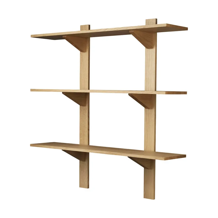 B100 Sorø shelf, 100x100 cm oak nature oiled FDB Møbler