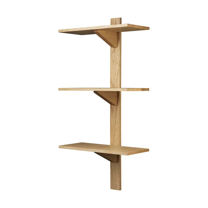 B100 Sorø shelf, 50x100 cm oak nature oiled FDB Møbler