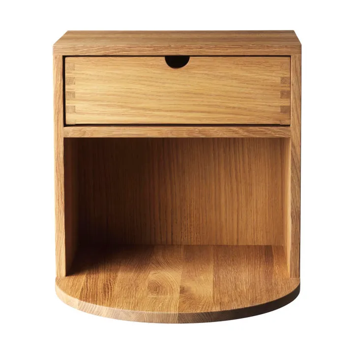 B99 Radius wall cabinet - Oak nature oiled - FDB Møbler