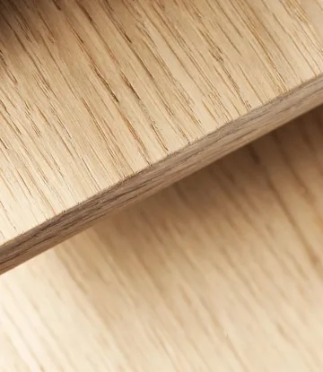 C35AH dining table dutch extract 82x82 cm - Oak nature-oak nature lacquered - FDB Møbler