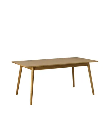 C35B dining table 82x160 cm - Oak nature-oak nature lacquered - FDB Møbler