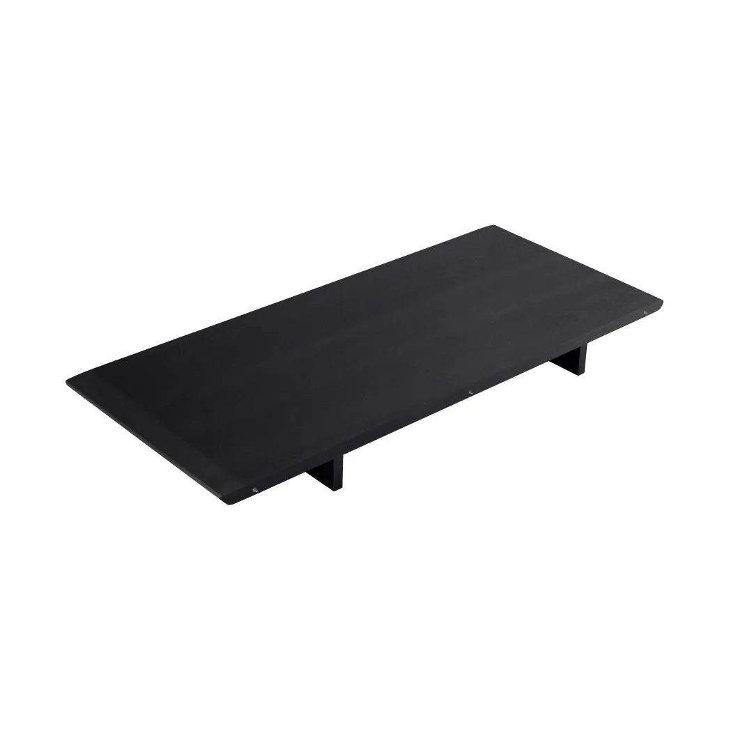 C62E table extension leaf, Black beech painted FDB Møbler
