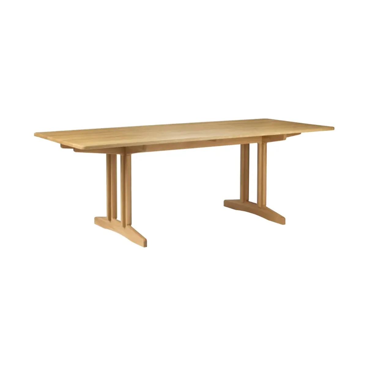C64 Shaker dining table 90x220 cm, Oak solid oiled FDB Møbler