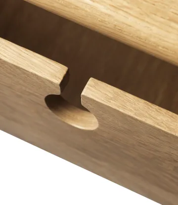 C67 Butler desk - Oak nature lacquered, 60x156 cm - FDB Møbler