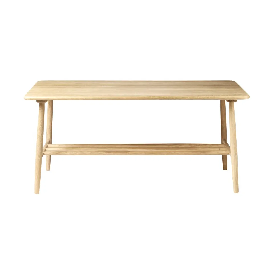 D20 coffee table, Oak nature oiled FDB Møbler