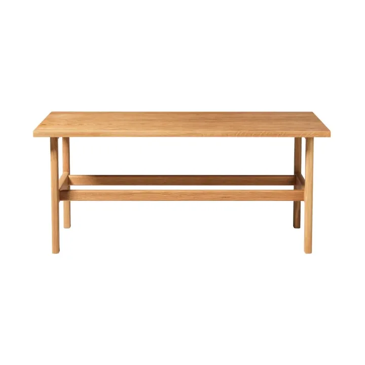 D33 coffee table 60x120 cm - Oak solid oiled - FDB Møbler