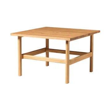 D33 coffee table 80x80 cm - Oak solid oiled - FDB Møbler