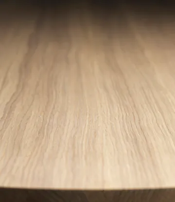 F24 Radius bench - Oak nature lacquered 45x145 cm - FDB Møbler