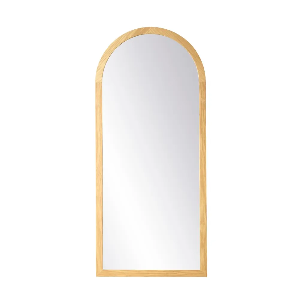 I2 Mossø wall mirror, Oak nature lacquered 40x90 cm FDB Møbler