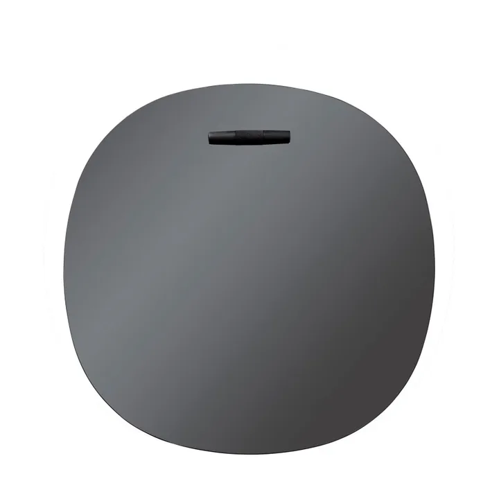 I4 Birksø wall mirror - Oak black painted toned Ø50 cm - FDB Møbler