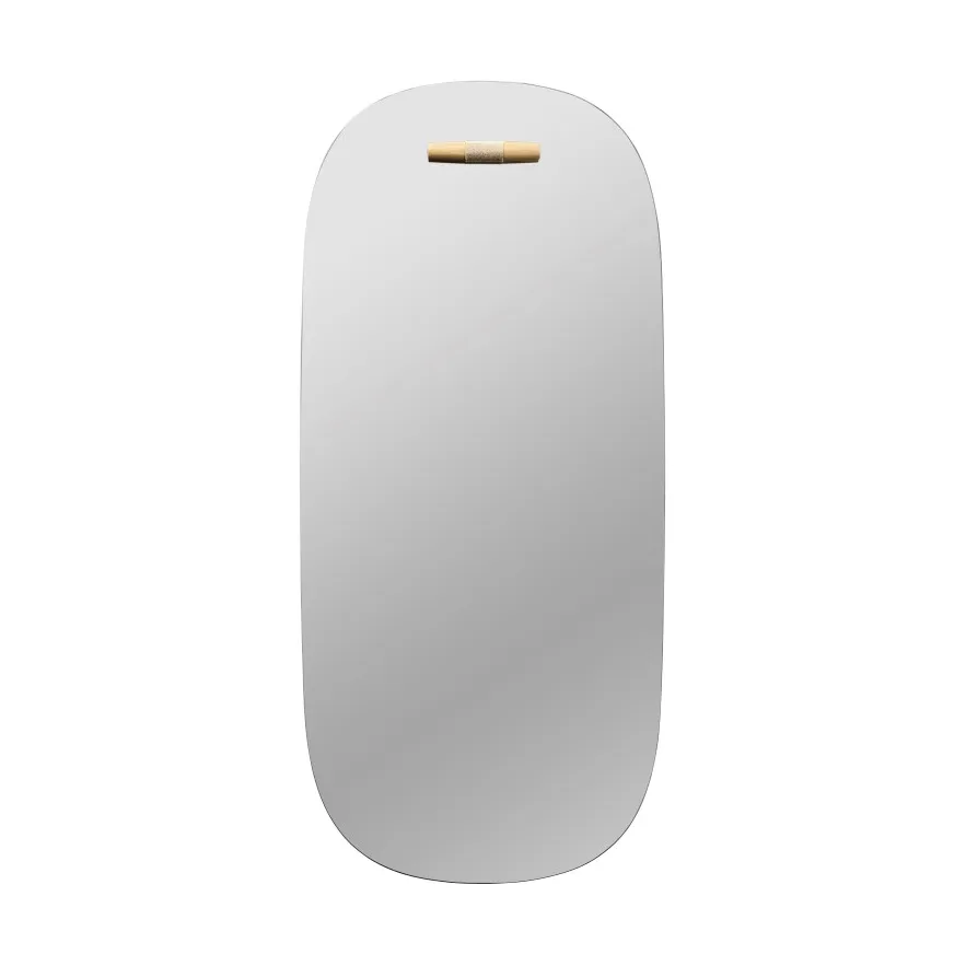 I4 Birksø wall mirror, Oak nature lacquered 50x110 cm FDB Møbler