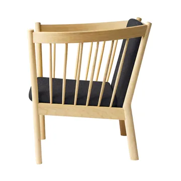 J146 armchair - Oak lacquered-dark grey - FDB Møbler
