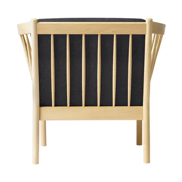 J146 armchair - Oak lacquered-dark grey - FDB Møbler