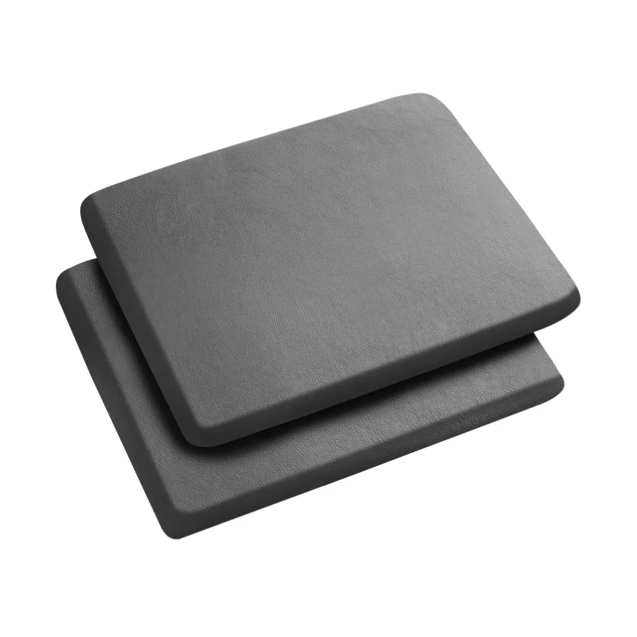 J146 seat cushion, Black leather FDB Møbler