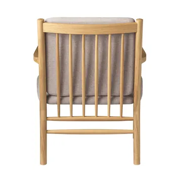 J147 armchair - Oak lacquered-light grey - FDB Møbler