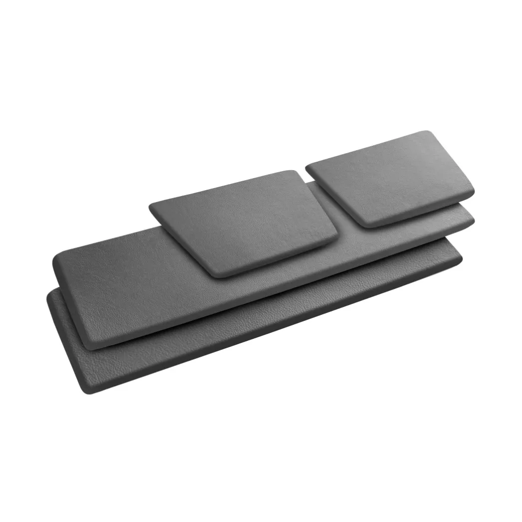 J149 seat cushion, Black leather FDB Møbler