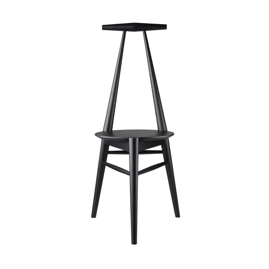 J157 Anker chair, Oak black lacquered FDB Møbler
