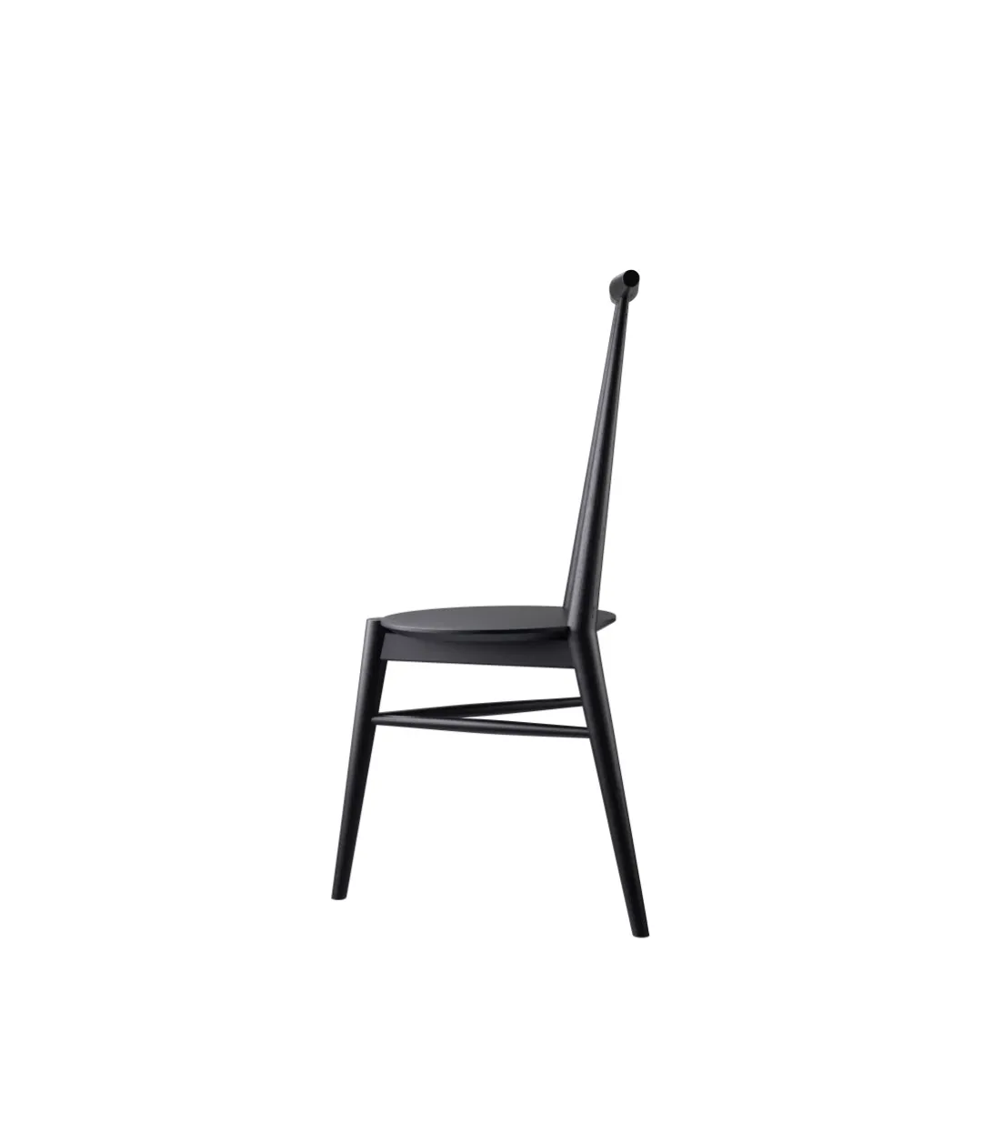 J157 Anker chair, Oak black lacquered FDB Møbler