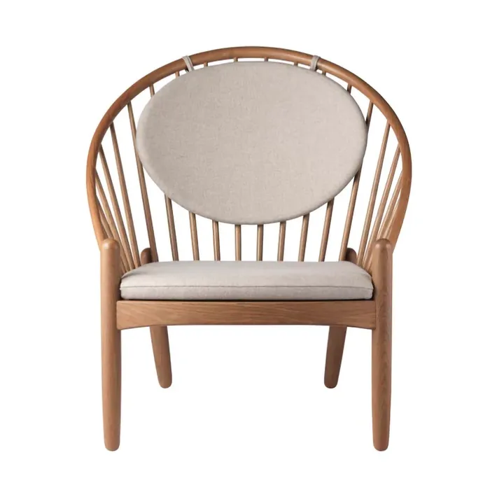J166 Jørna chair - Smoked oak-beige - FDB Møbler