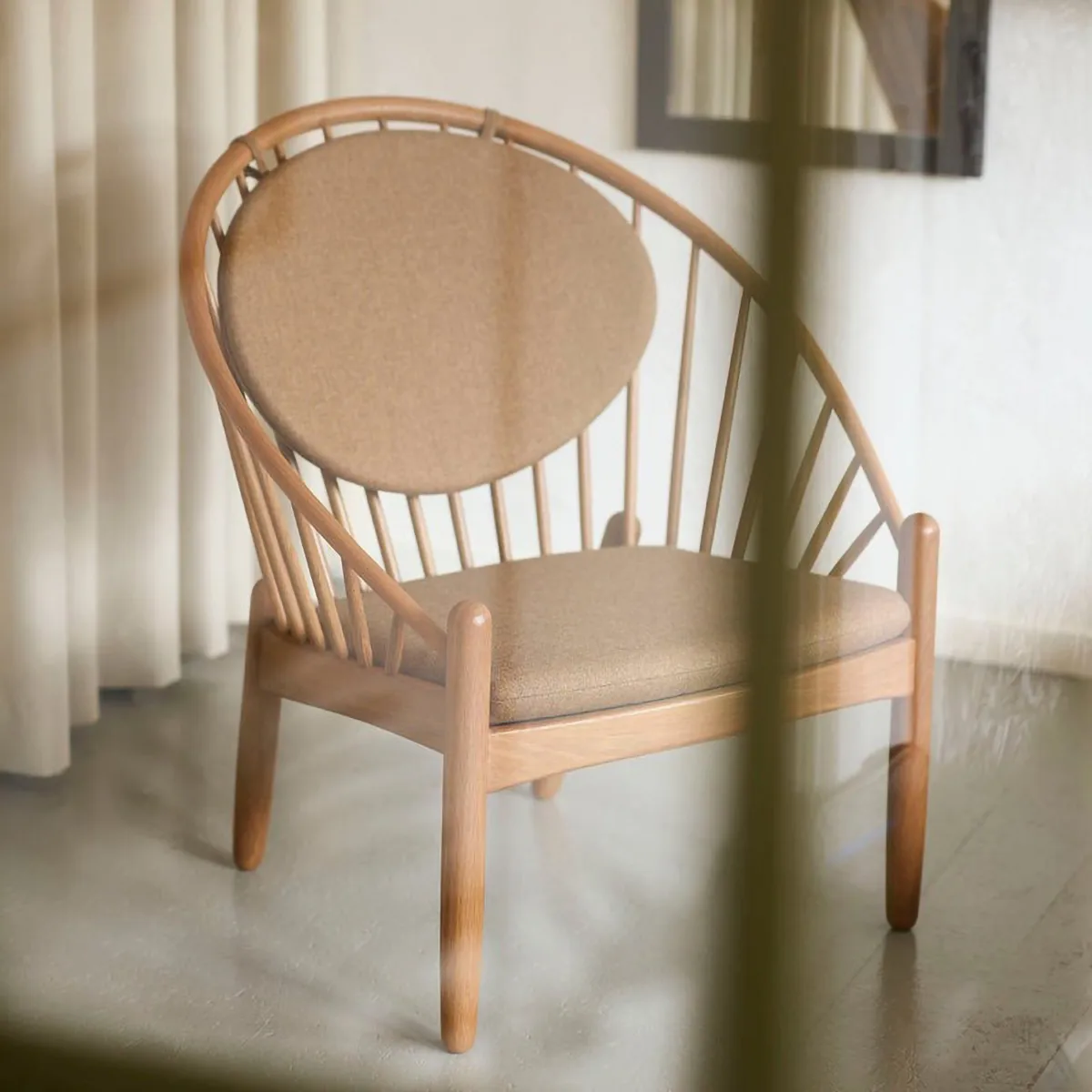 J166 Jørna seat cushion, Brown FDB Møbler
