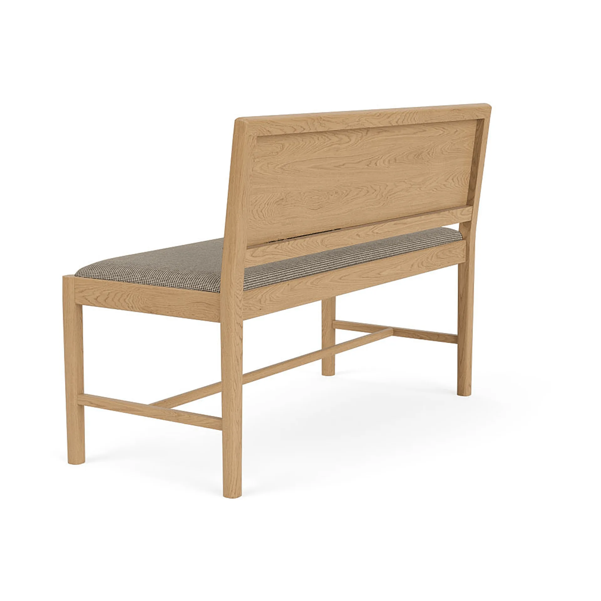 J176 Sønderborg bench, Lacquered oak-mottled FDB Møbler