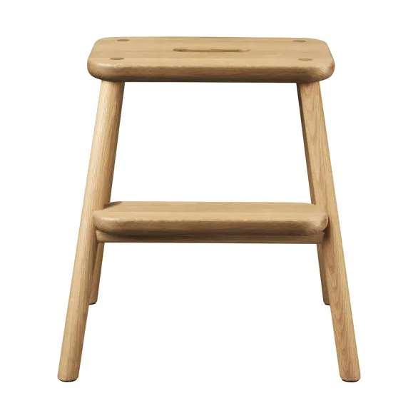 J180 Sønderup step stool, Oak nature oiled FDB Møbler