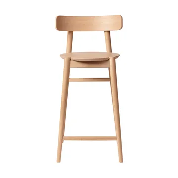 J185 Øst barstool 65 cm - Oak nature lacquered - FDB Møbler