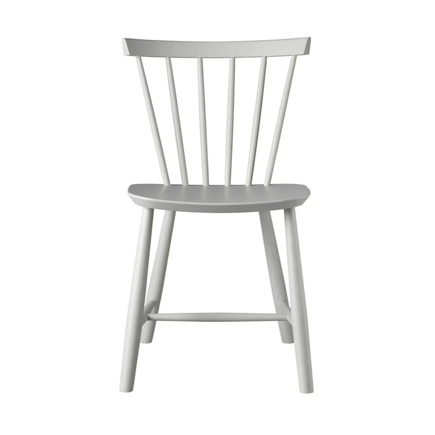 J46 chair, Beech dust & bones painted FDB Møbler