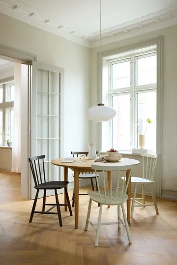 J46 chair, Beech natural lacquered, 2-pack - FDB Møbler