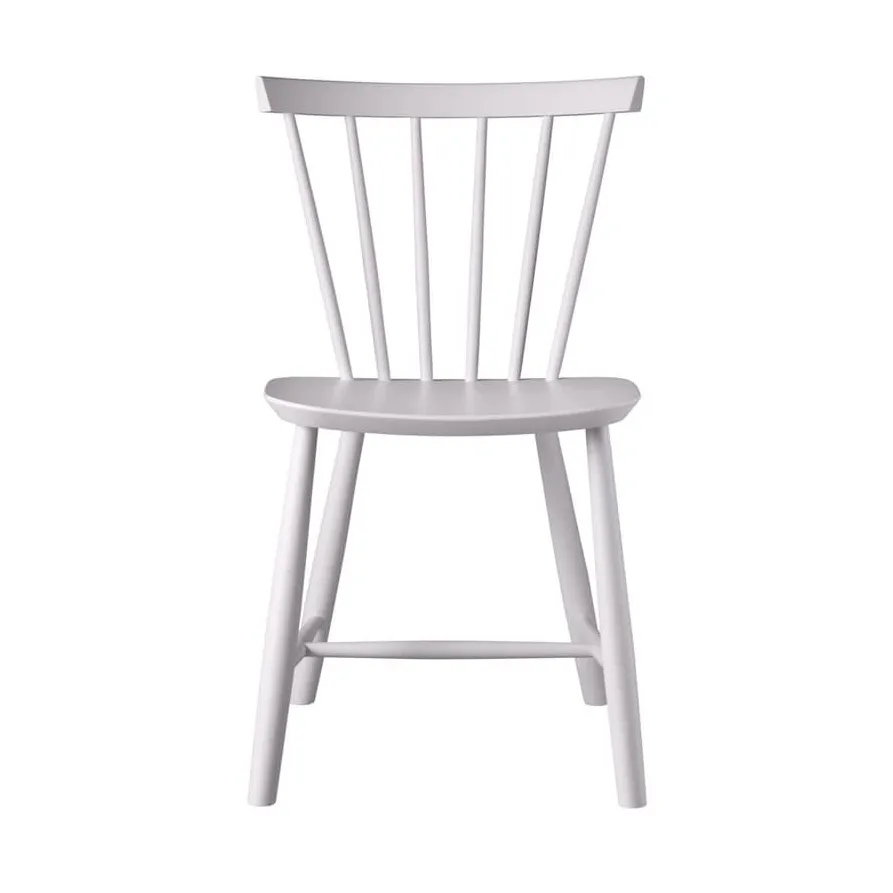 J46 chair, Beech violet hair painted FDB Møbler