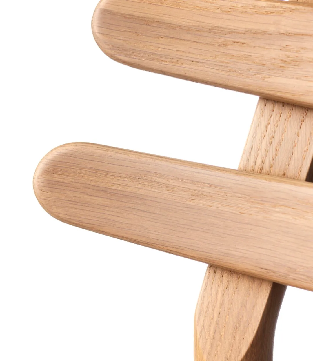 J48 chair, Oak nature lacquered-anthracite FDB Møbler