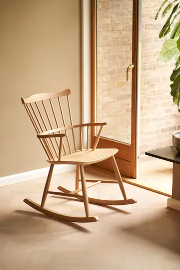 J52G rocking chair - Oak nature oil - FDB Møbler