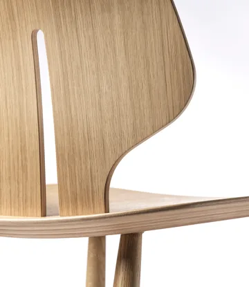 J67 Chair - Oak Nature Lacquered waterbased - FDB Møbler