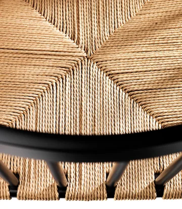 J80 chair - Beech black painted-nature - FDB Møbler