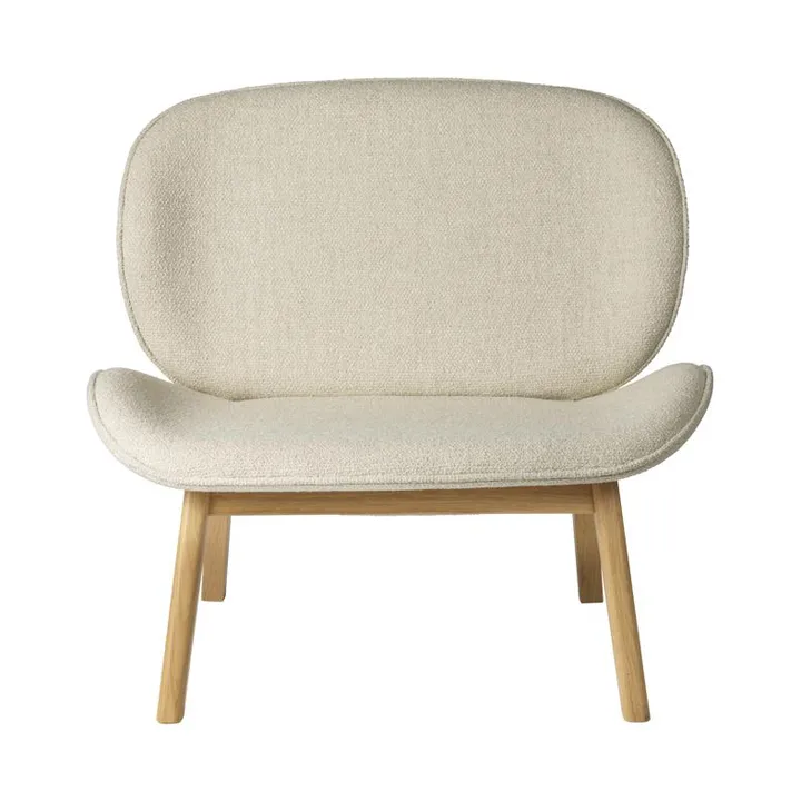 L32 Suru lounge chair - Oak nature lacquered-light beige - FDB Møbler