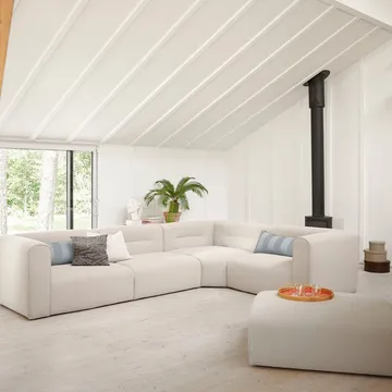 L44 Mols sofa module, middle section - Beige - FDB Møbler
